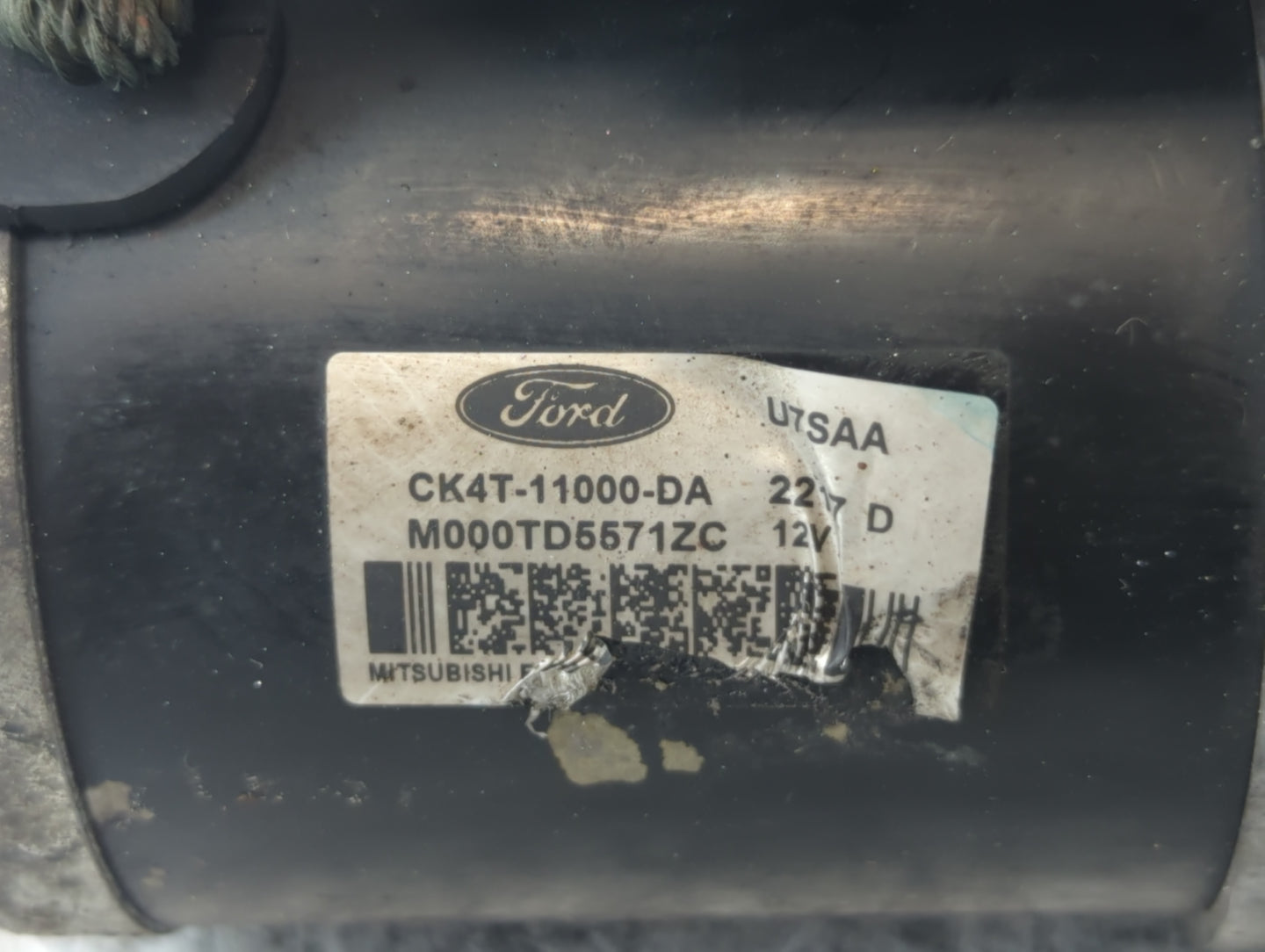 2015-2017 Ford F-150 Car Starter Motor Solenoid OEM P/N:CK4T-11000-DA Fits Fits 2015 2016 2017 2018 2019 2020 OEM Used Auto 