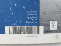 2017 Ford F-150 Owners Manual Book Guide P/N:HL3J 19A321 AB OEM Used Auto Parts - Oemusedautoparts1.com