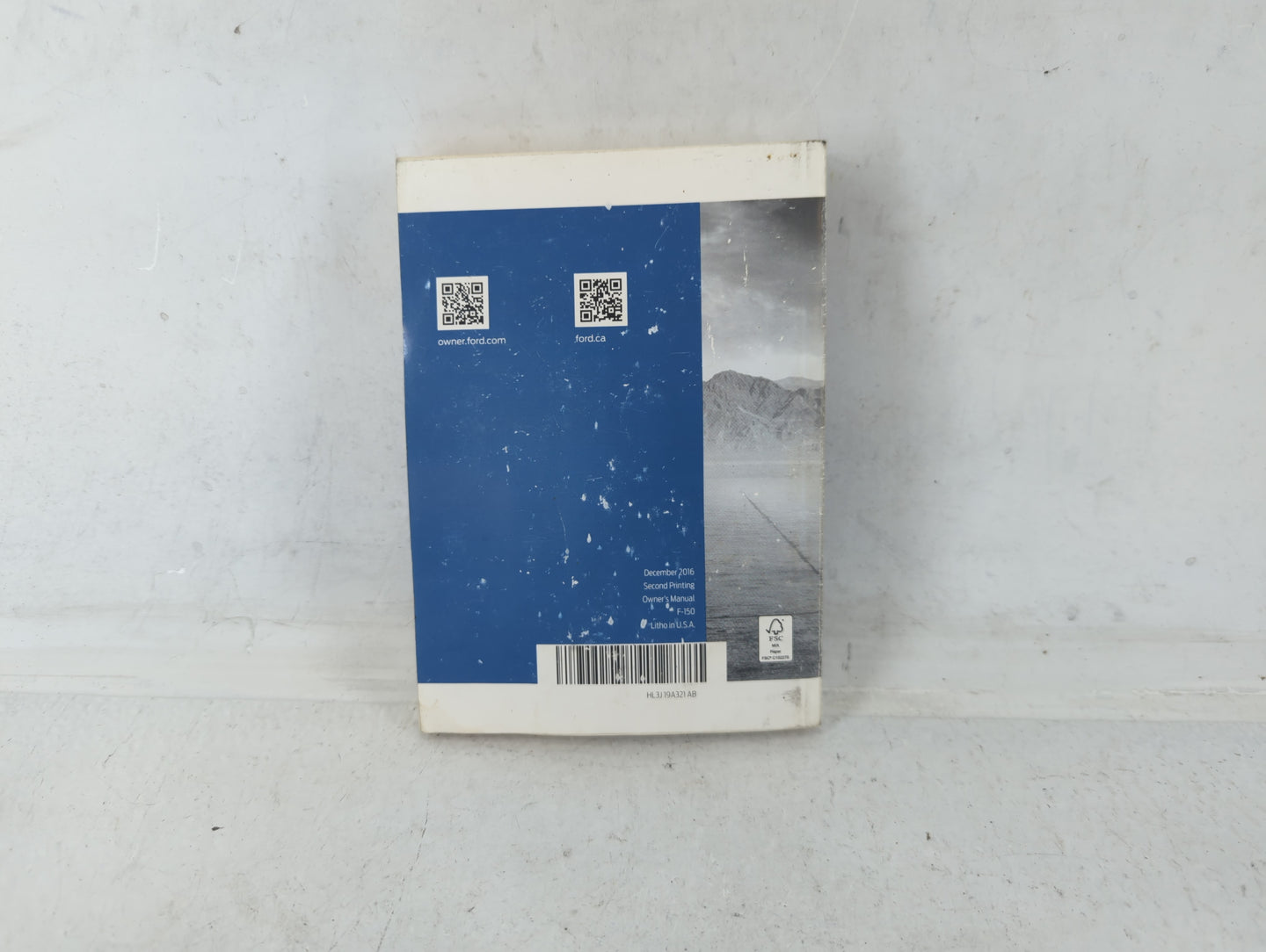 2017 Ford F-150 Owners Manual Book Guide P/N:HL3J 19A321 AB OEM Used Auto Parts - Oemusedautoparts1.com