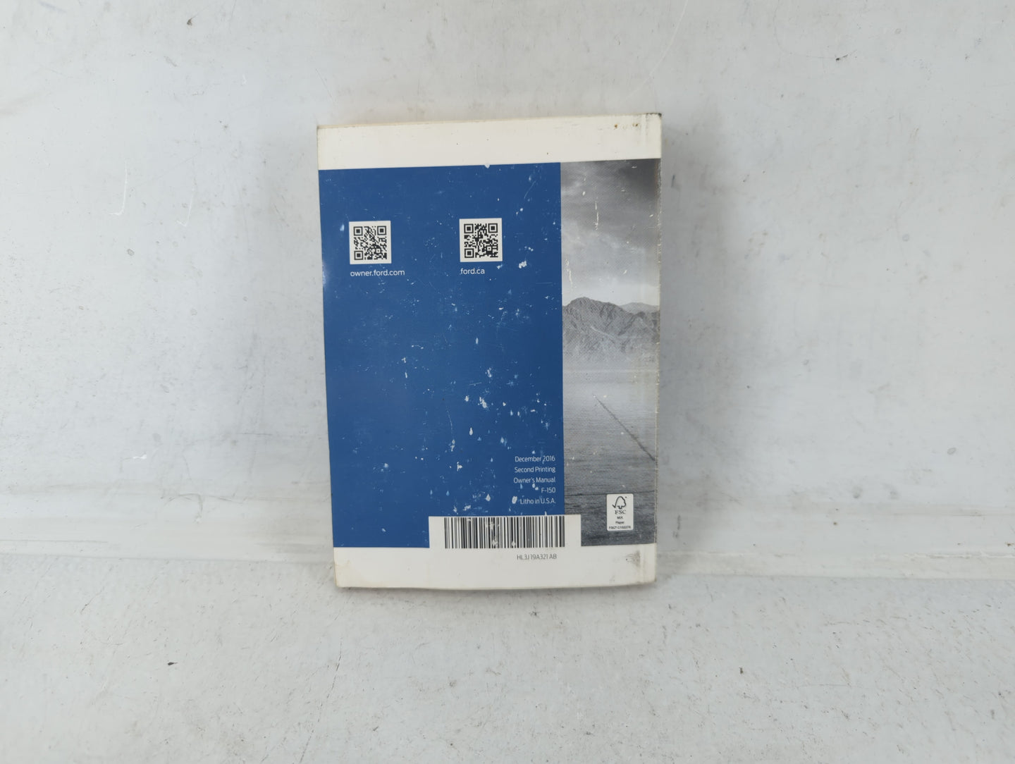2017 Ford F-150 Owners Manual Book Guide P/N:HL3J 19A321 AB OEM Used Auto Parts - Oemusedautoparts1.com