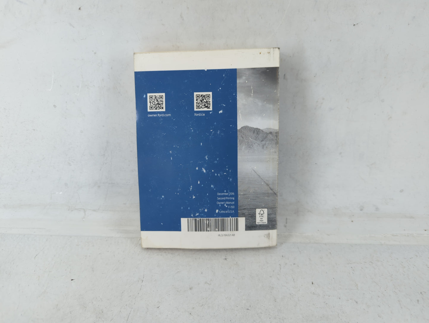 2017 Ford F-150 Owners Manual Book Guide P/N:HL3J 19A321 AB OEM Used Auto Parts - Oemusedautoparts1.com