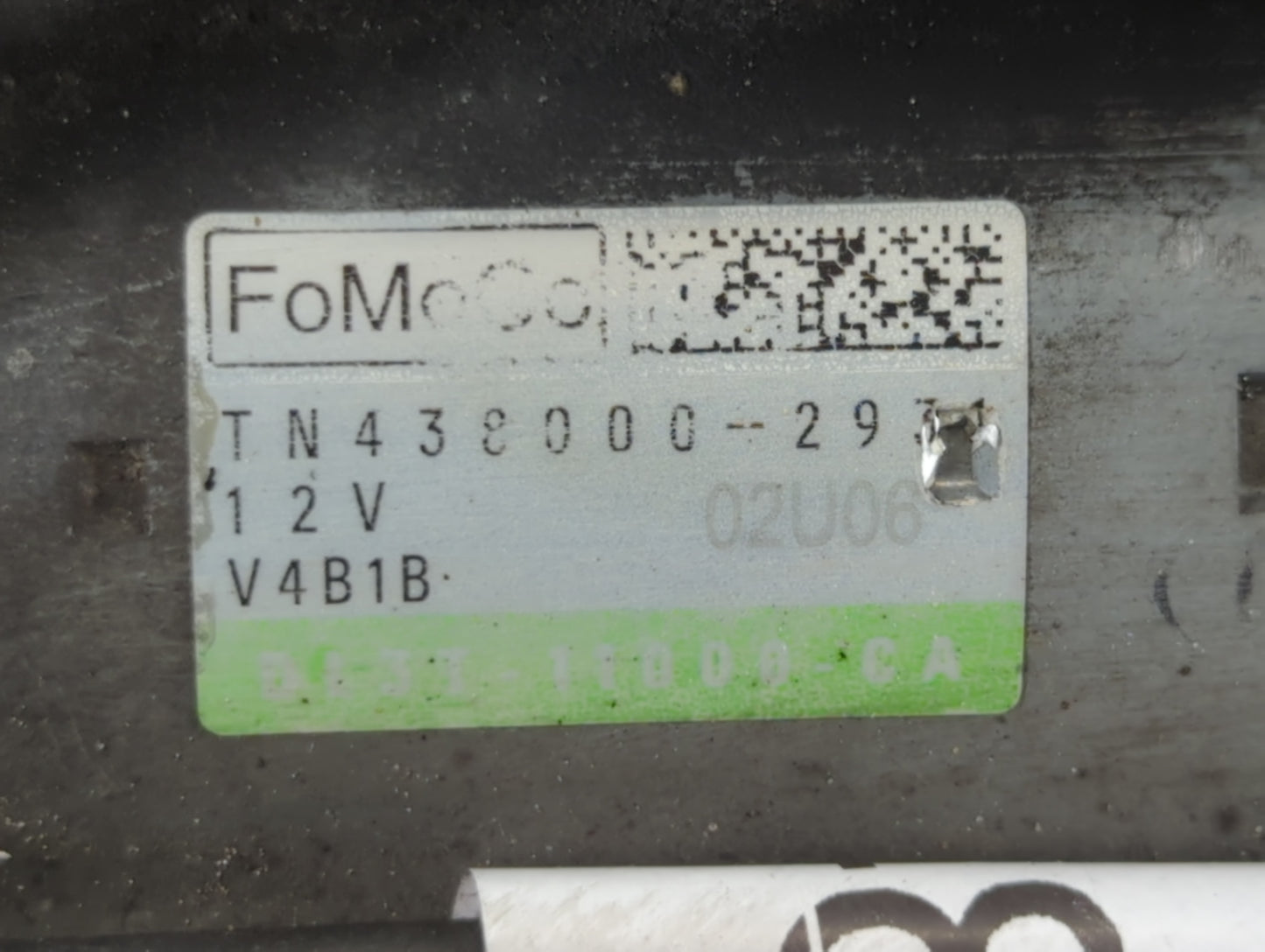 2016-2017 Ford F-150 Car Starter Motor Solenoid OEM P/N:TN438000-293 Fits Fits 2016 2017 OEM Used Auto Parts - Oemusedautopa