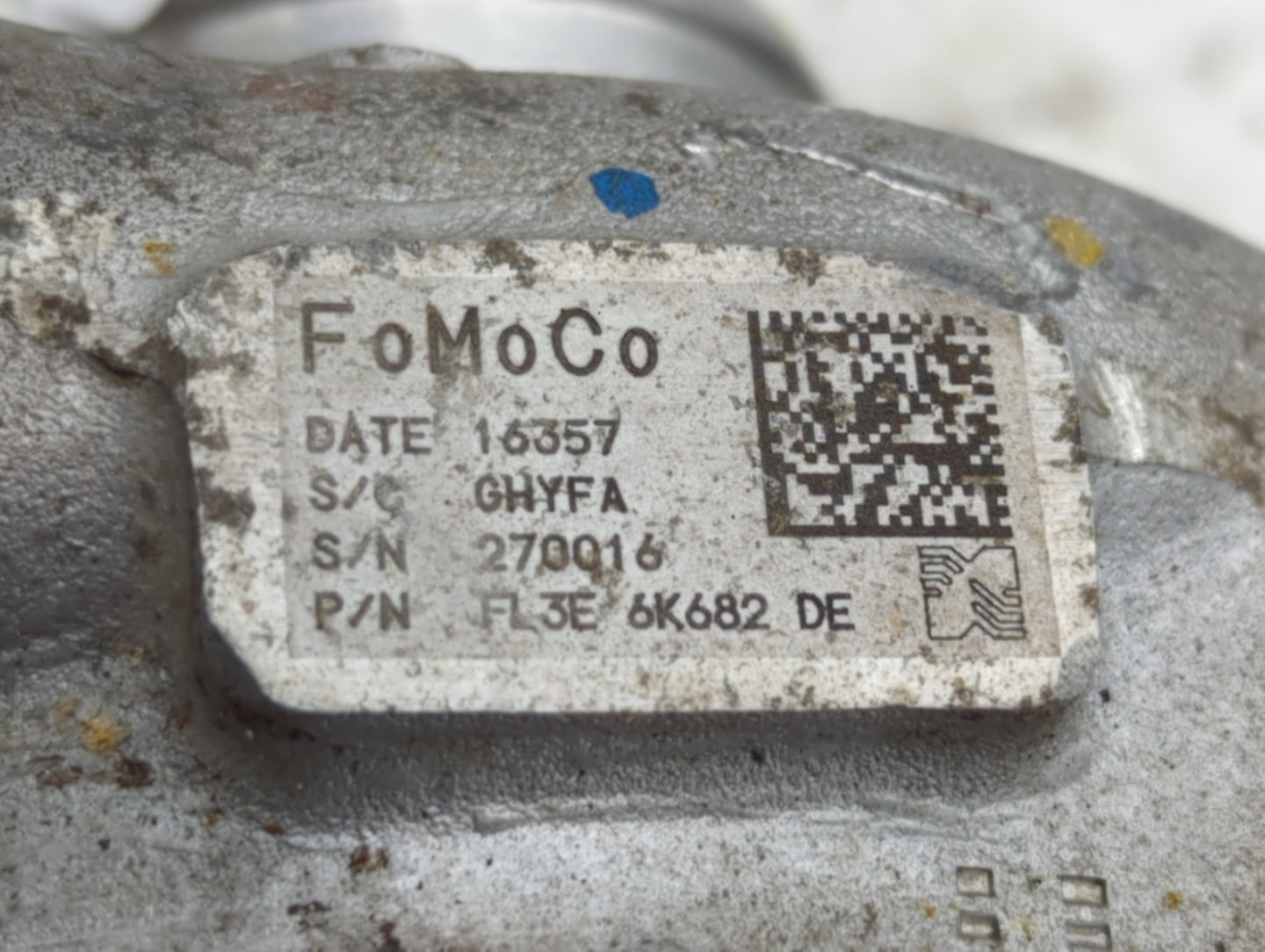 2015 Ford F-150 Turbocharger Turbo Charger Super Charger Supercharger - Oemusedautoparts1.com