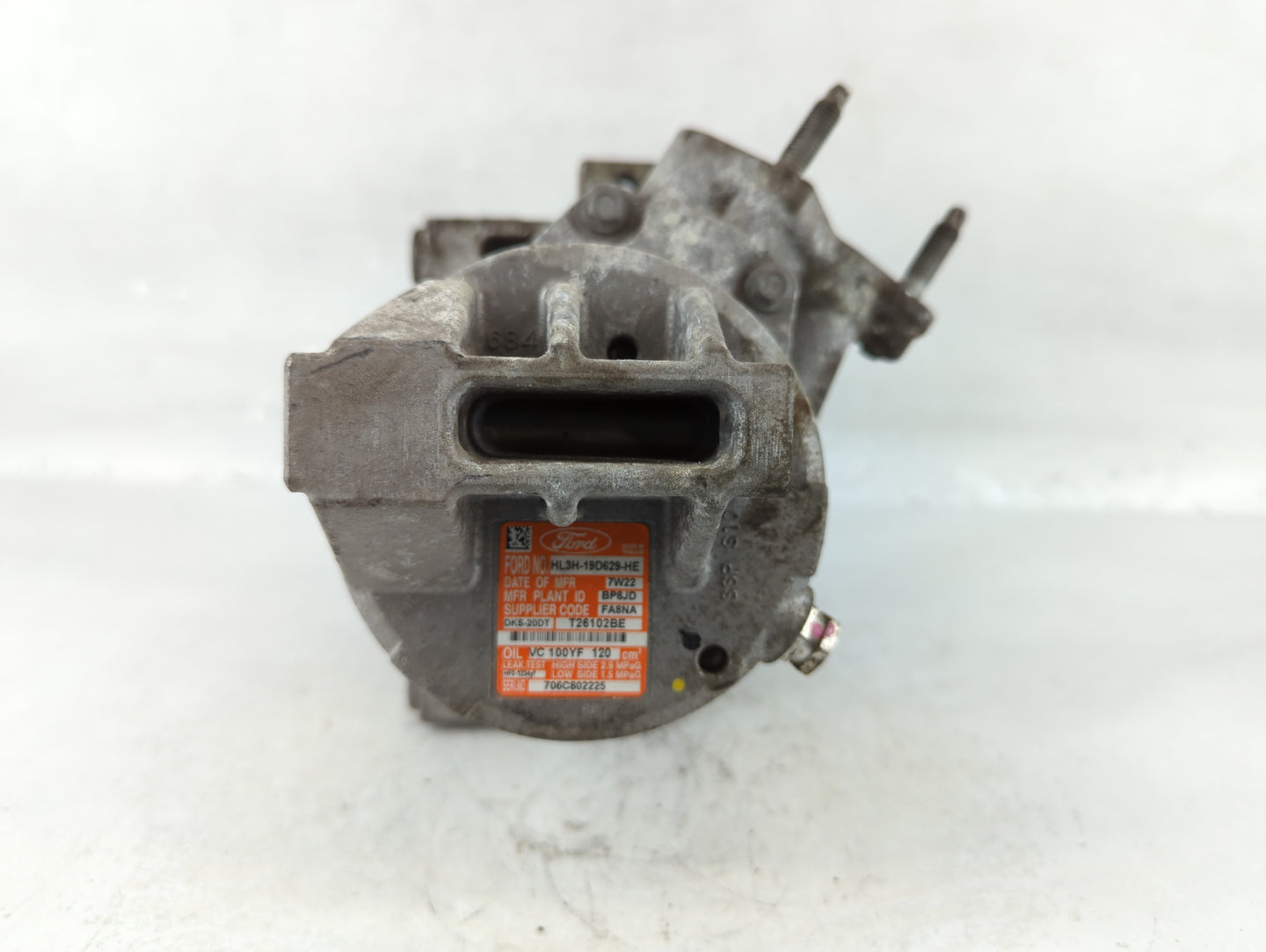 2017 Ford F-150 Alternator Replacement Generator Charging Assembly Engine OEM P/N:HL34-19D629-HE Fits OEM Used Auto Parts - 