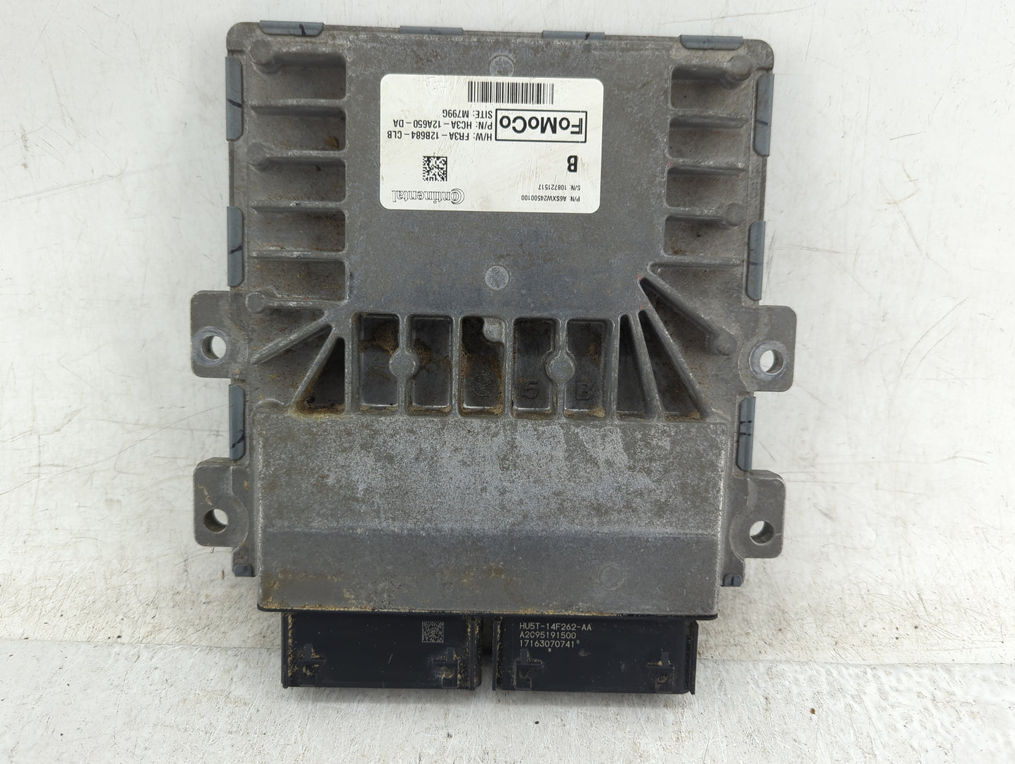 2017-2019 Ford F-250 Super Duty PCM Engine Control Computer ECU ECM PCU OEM P/N:HC3A12A650-DA HU5T-14F262-AA Fits OEM Used A