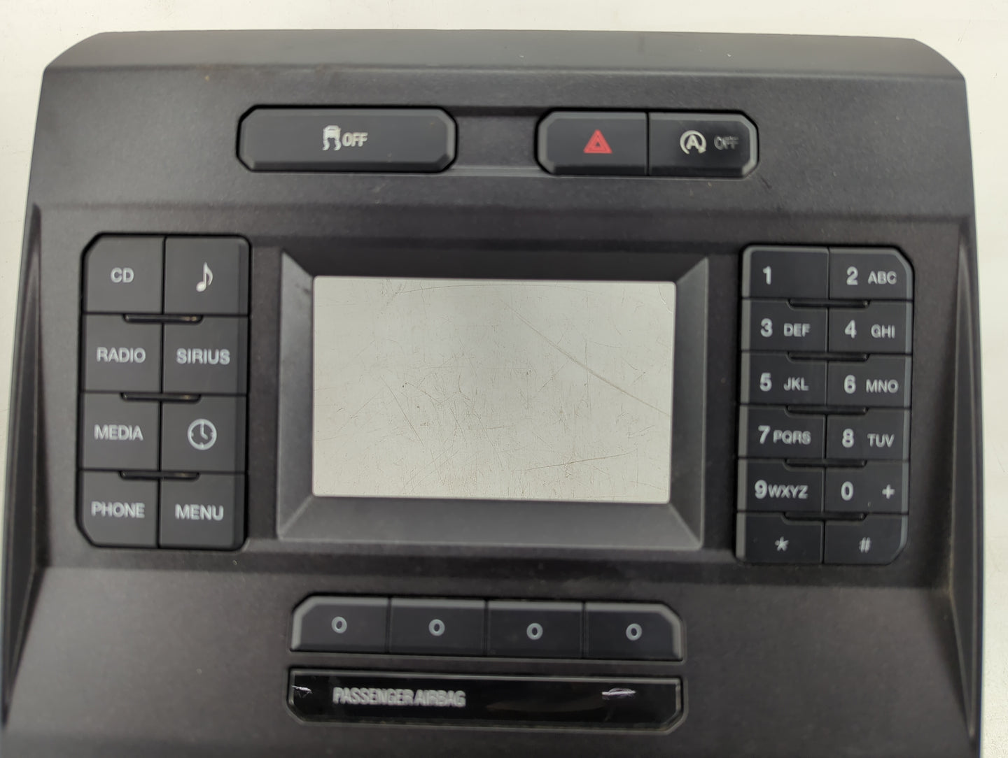 2017 Ford F150 Radio AM FM Cd Player Receiver Replacement P/N:HL3T-18E243-BUA HL3T-18E243-BUB Fits OEM Used Auto Parts - Oem
