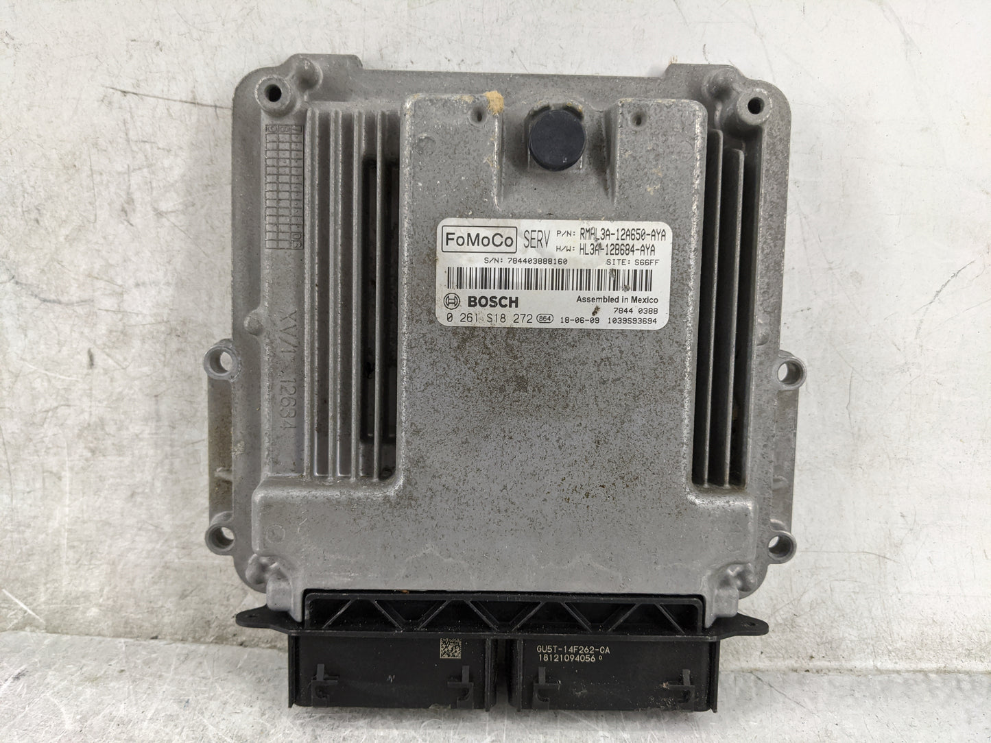 2017 Ford F150 PCM Engine Control Computer ECU ECM PCU OEM P/N:RMHL3A-12A650-AYA HL3A-12B684-AYA, 0261S18272 Fits Fits 2018 