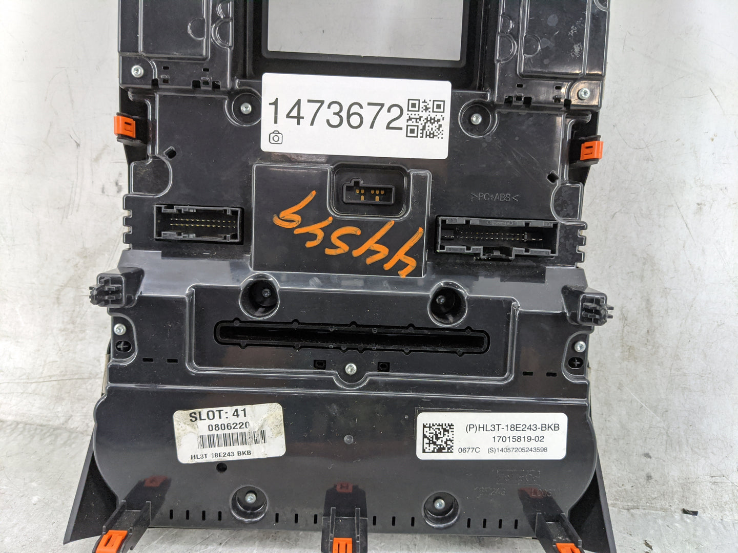 Ford F150 Radio Control Panel 1473672 - Oemusedautoparts1.com