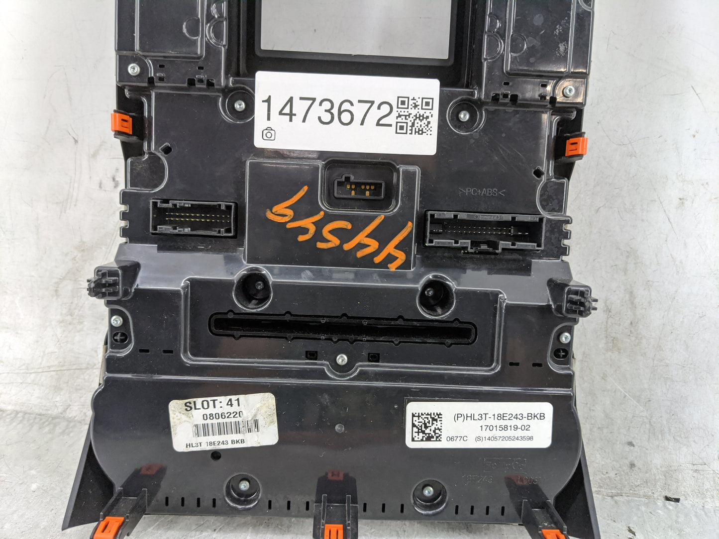 Ford F150 Radio Control Panel 1473672 - Oemusedautoparts1.com