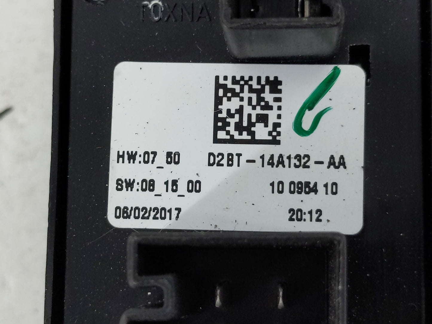 2014-2019 Ford Fiesta Master Power Window Switch Replacement Driver Side Left P/N:D2BT-14A132-AA Fits OEM Used Auto Parts - 
