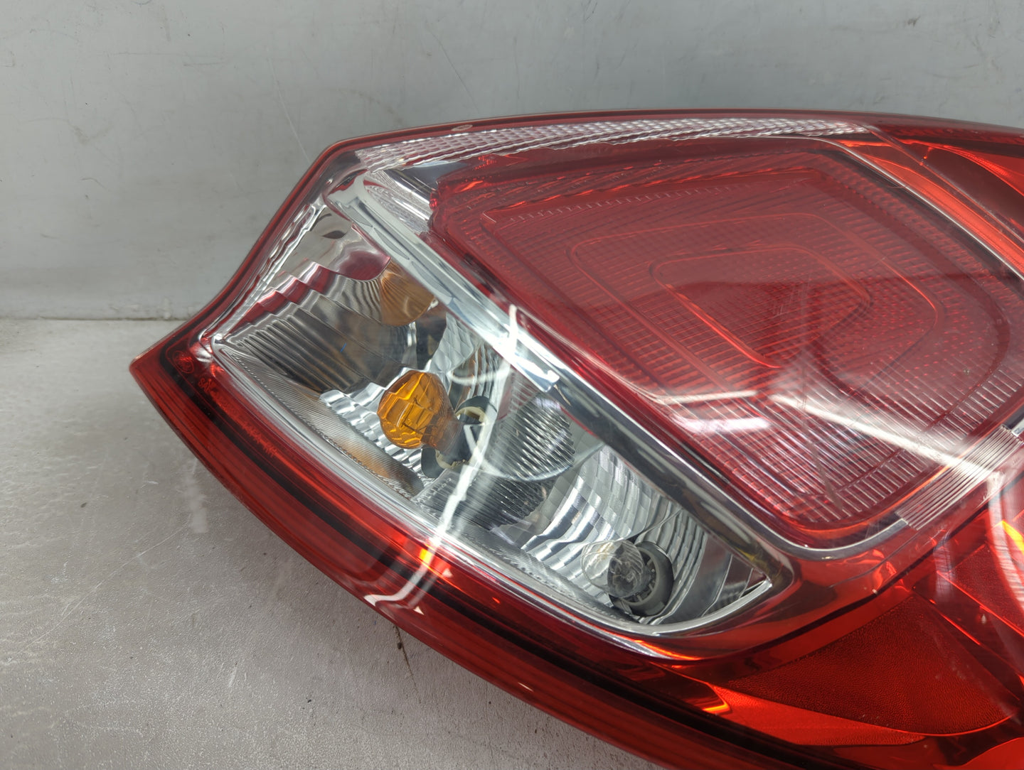 2014-2019 Ford Fiesta Tail Light Assembly Passenger Right OEM P/N:D2BB-13404-AD Fits Fits 2014 2015 2016 2017 2018 2019 OEM 