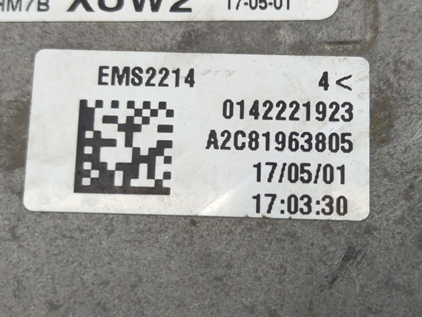 2015-2017 Ford Fiesta PCM Engine Control Computer ECU ECM PCU OEM P/N:GA6A-12A650-GC C1BA-12B684-CF Fits Fits 2015 2016 2017