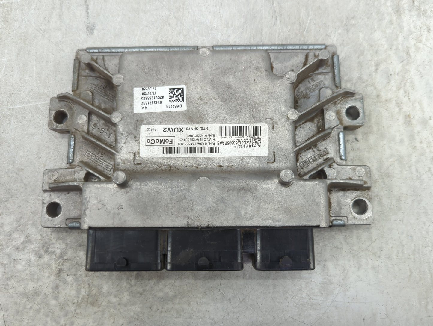 2016-2018 Ford Fiesta PCM Engine Control Computer ECU ECM PCU OEM P/N:GA6A-12A650-GC AZC819638D5 Fits Fits 2016 2017 2018 OE