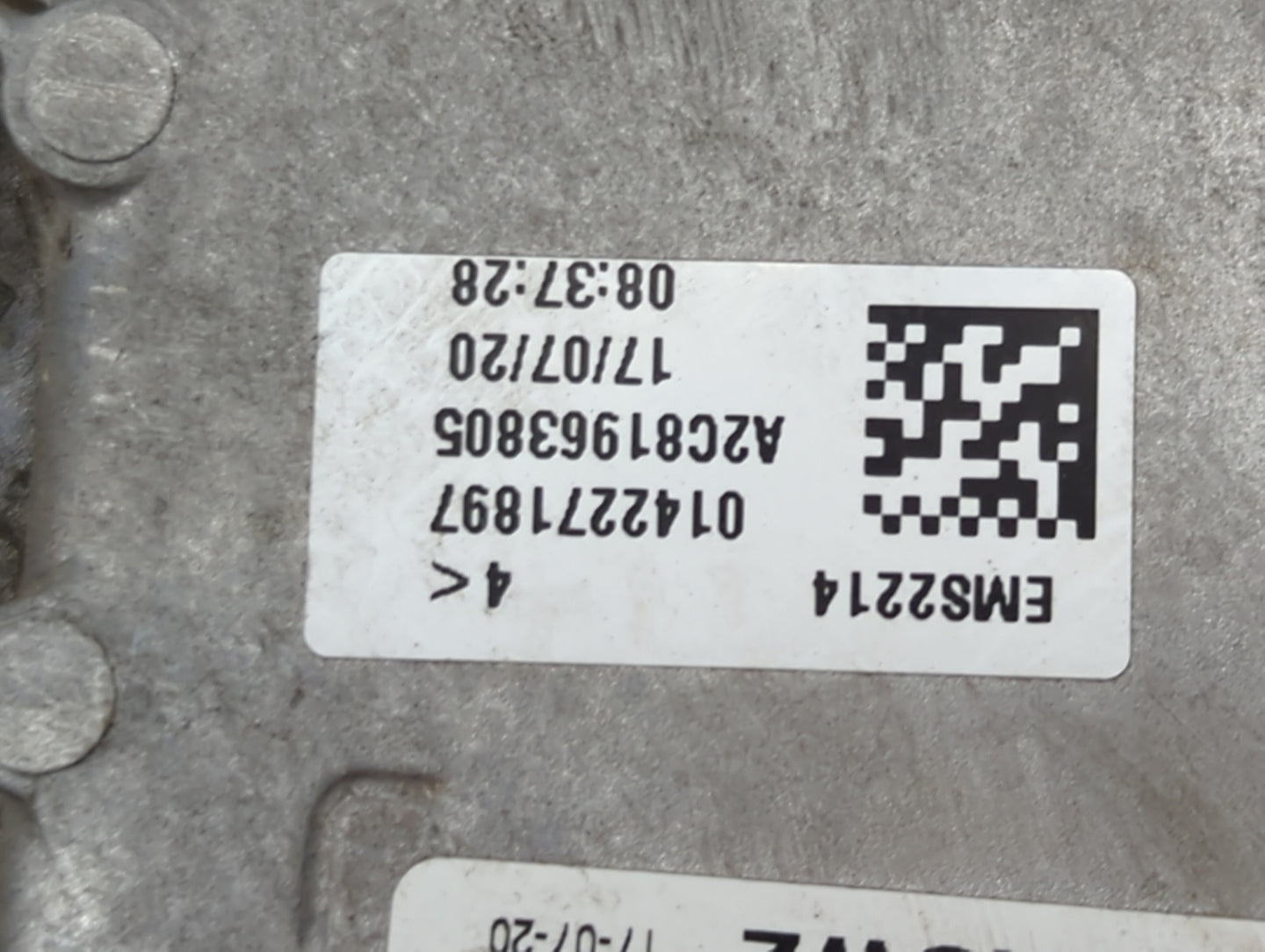 2016-2018 Ford Fiesta PCM Engine Control Computer ECU ECM PCU OEM P/N:GA6A-12A650-GC AZC819638D5 Fits Fits 2016 2017 2018 OE
