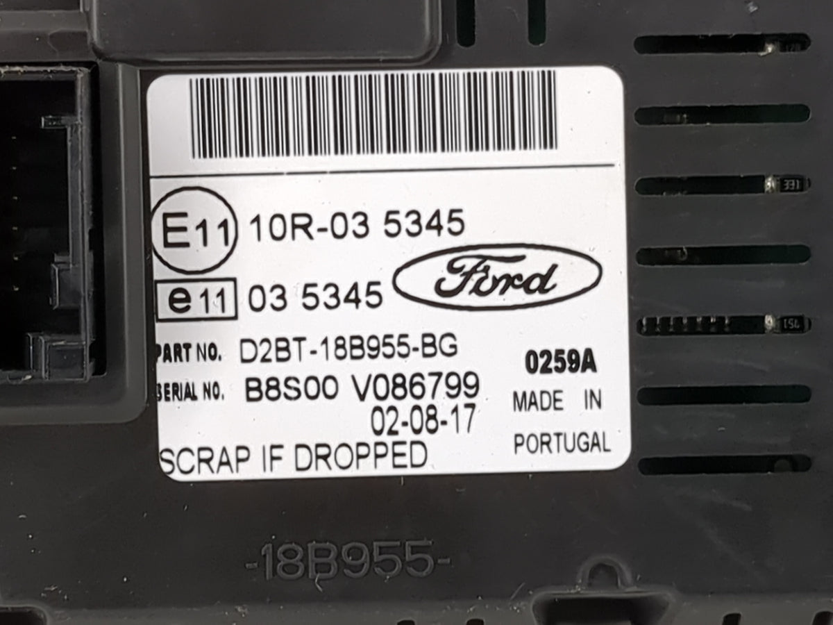 2014-2017 Ford Fiesta Information Radio Display Screen 1491511 - Oemusedautoparts1.com