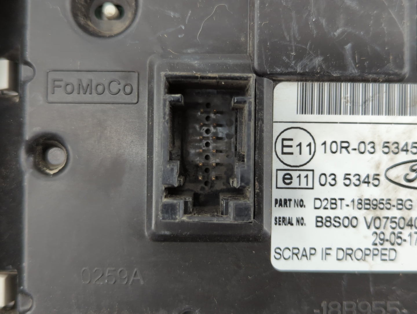 2014-2017 Ford Fiesta Information Display Screen - Oemusedautoparts1.com