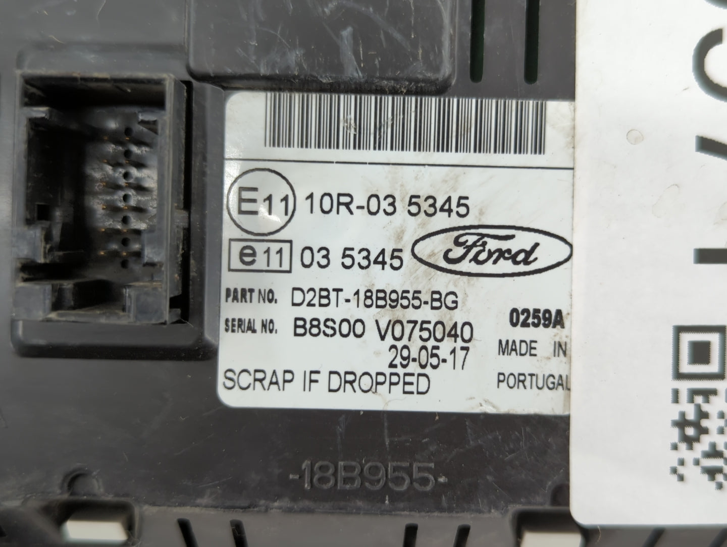 2014-2017 Ford Fiesta Information Display Screen - Oemusedautoparts1.com