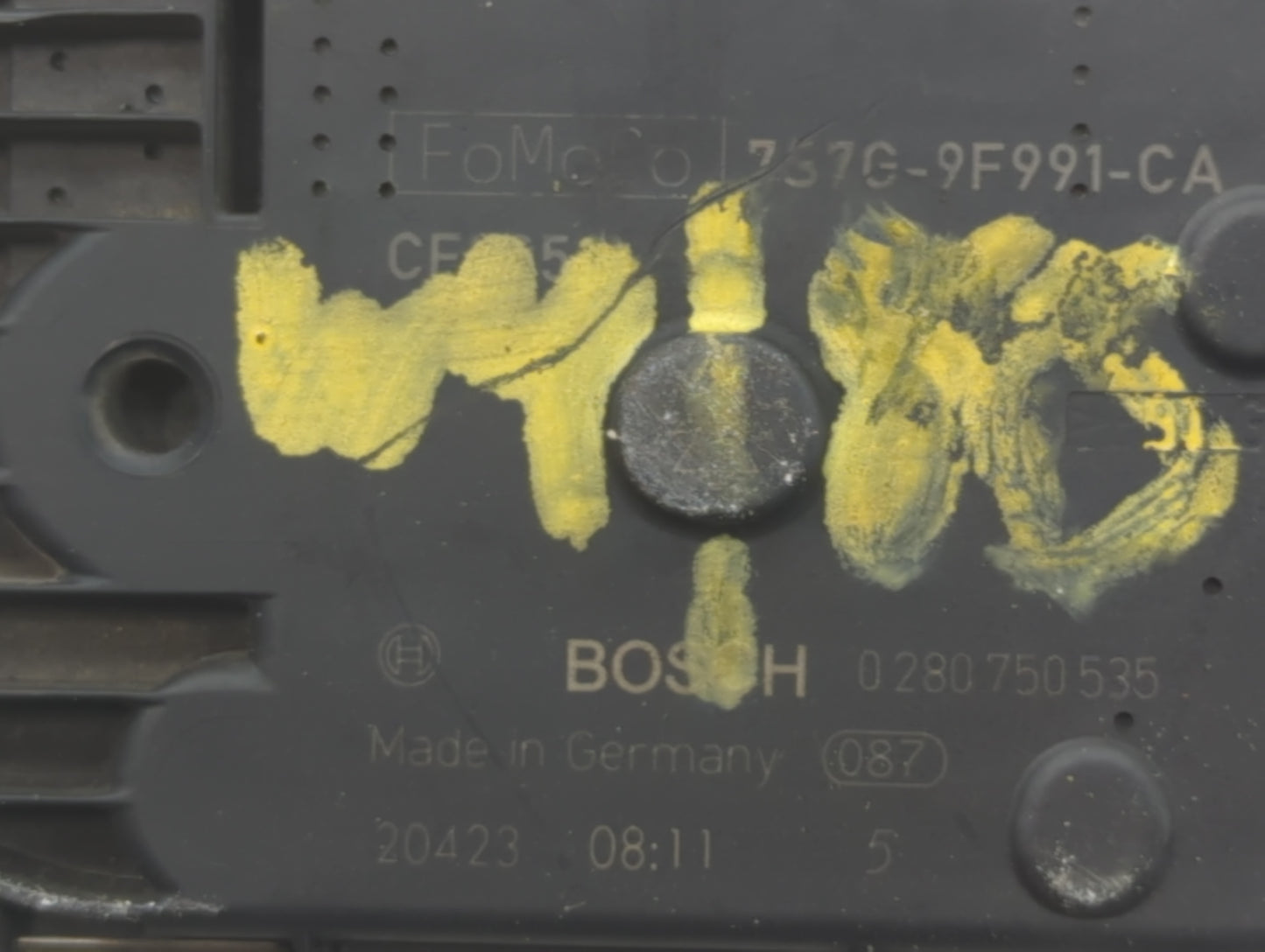 2014-2019 Ford Fiesta Throttle Body P/N:7S7G-9F991-CA Fits Fits 2013 2014 2015 2016 2017 2018 2019 OEM Used Auto Parts - Oem