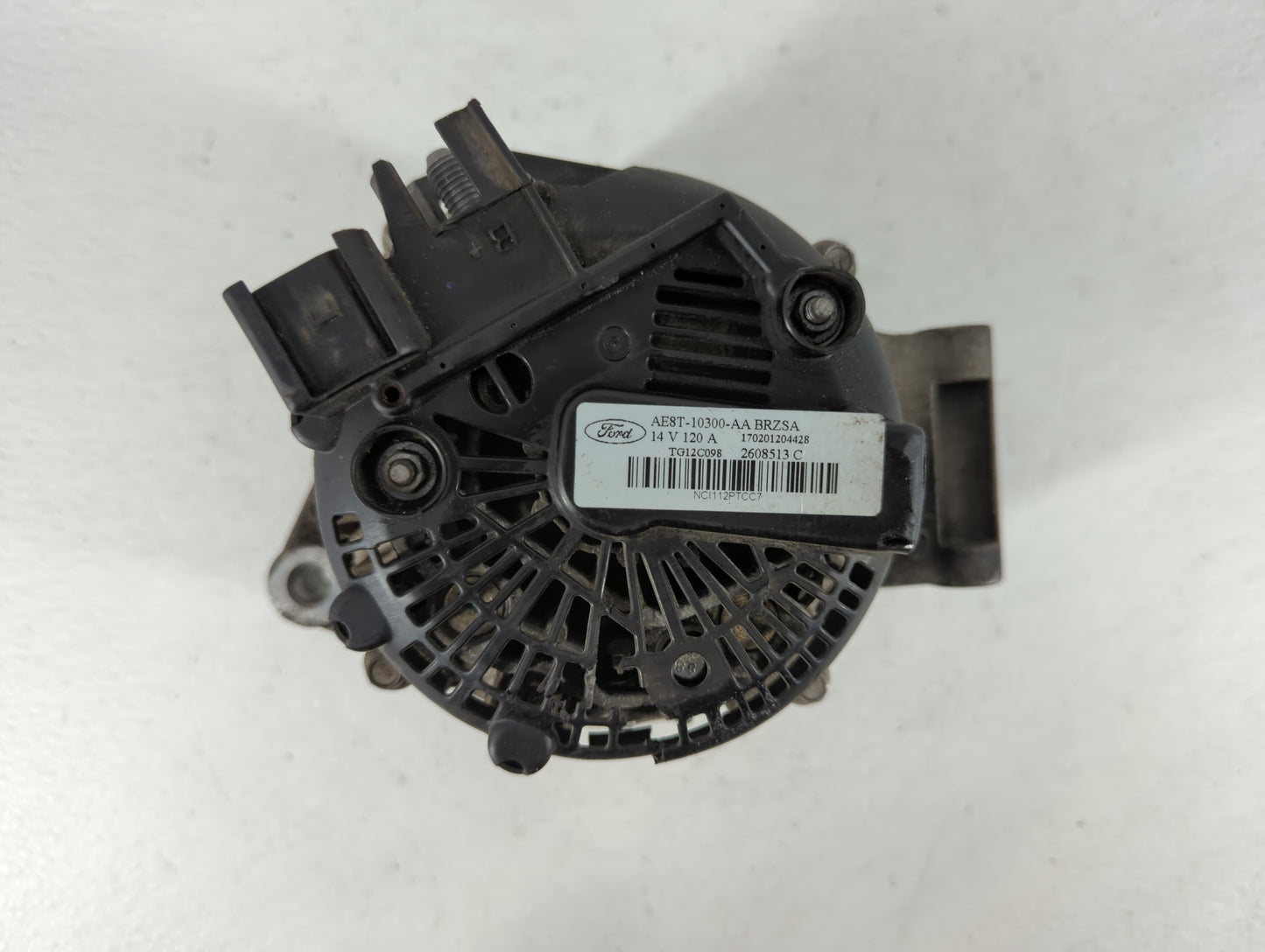 2011-2019 Ford Fiesta Alternator Replacement Generator Charging Assembly Engine OEM P/N:AE8T-10300-AA Fits OEM Used Auto Par