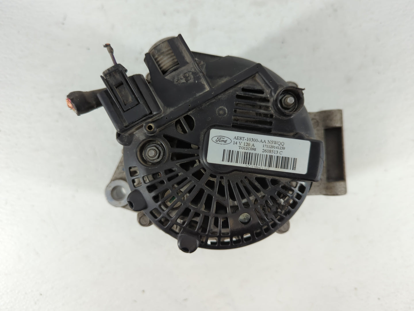 2011-2019 Ford Fiesta Alternator Replacement Generator Charging Assembly Engine OEM P/N:AE8T-10300-AA Fits OEM Used Auto Par