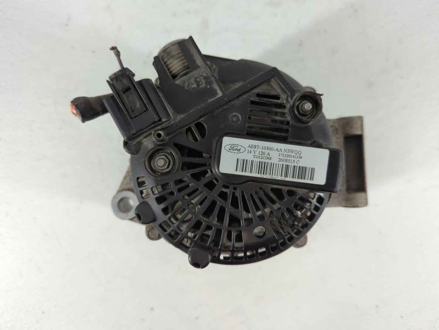 2011-2019 Ford Fiesta Alternator Replacement Generator Charging Assembly Engine OEM P/N:AE8T-10300-AA Fits OEM Used Auto Par