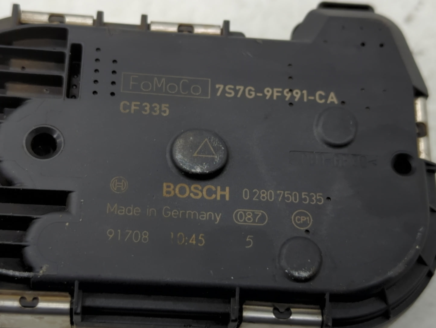 2014-2019 Ford Fiesta Throttle Body P/N:0 280 750 535 7S7G-9F991-CA Fits Fits 2013 2014 2015 2016 2017 2018 2019 OEM Used Au