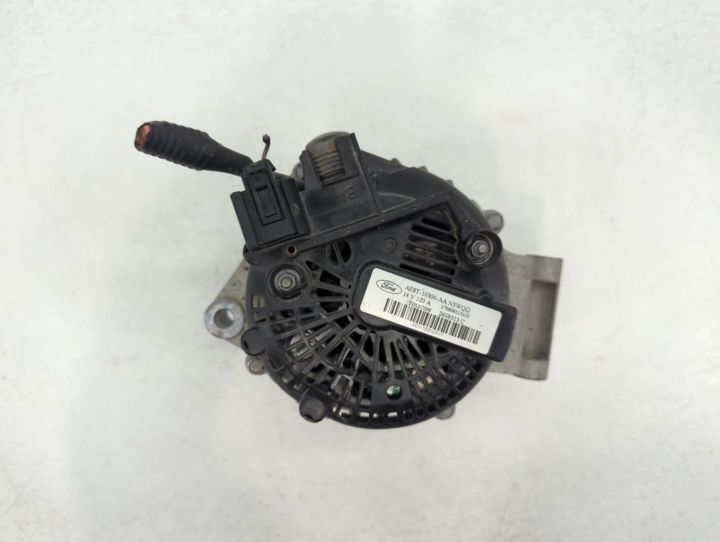 2011-2019 Ford Fiesta Alternator Replacement Generator Charging Assembly Engine OEM P/N:AE8T-10300-AA Fits OEM Used Auto Par