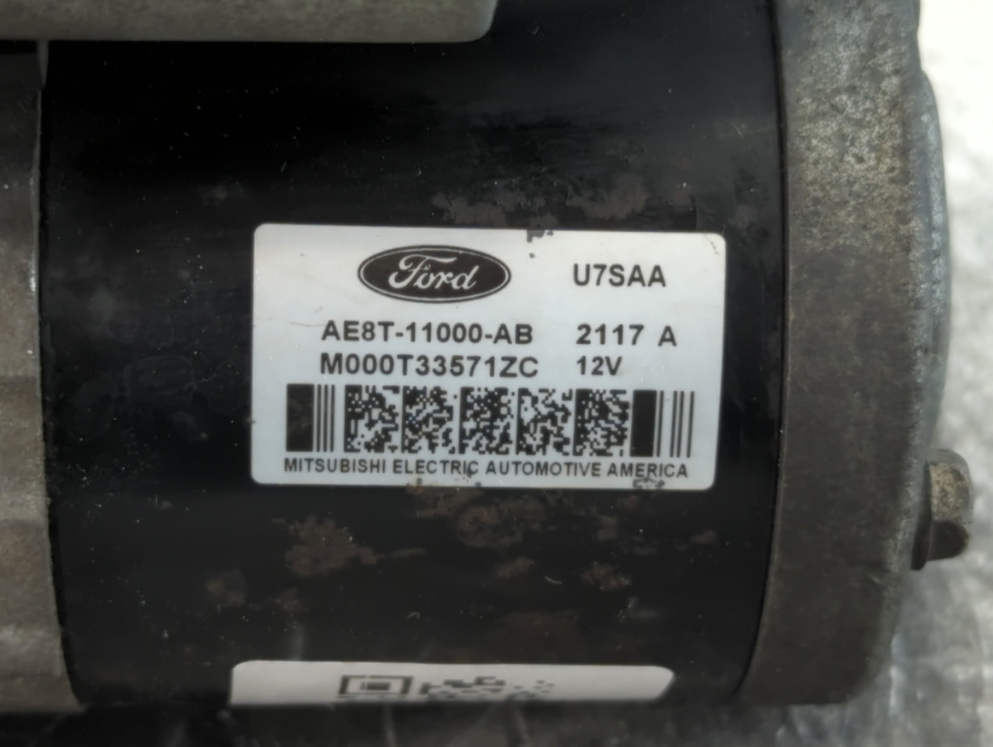 2011-2019 Ford Fiesta Car Starter Motor Solenoid OEM P/N:M000T33571ZC AE5T-11000-AB Fits OEM Used Auto Parts - Oemusedautopa