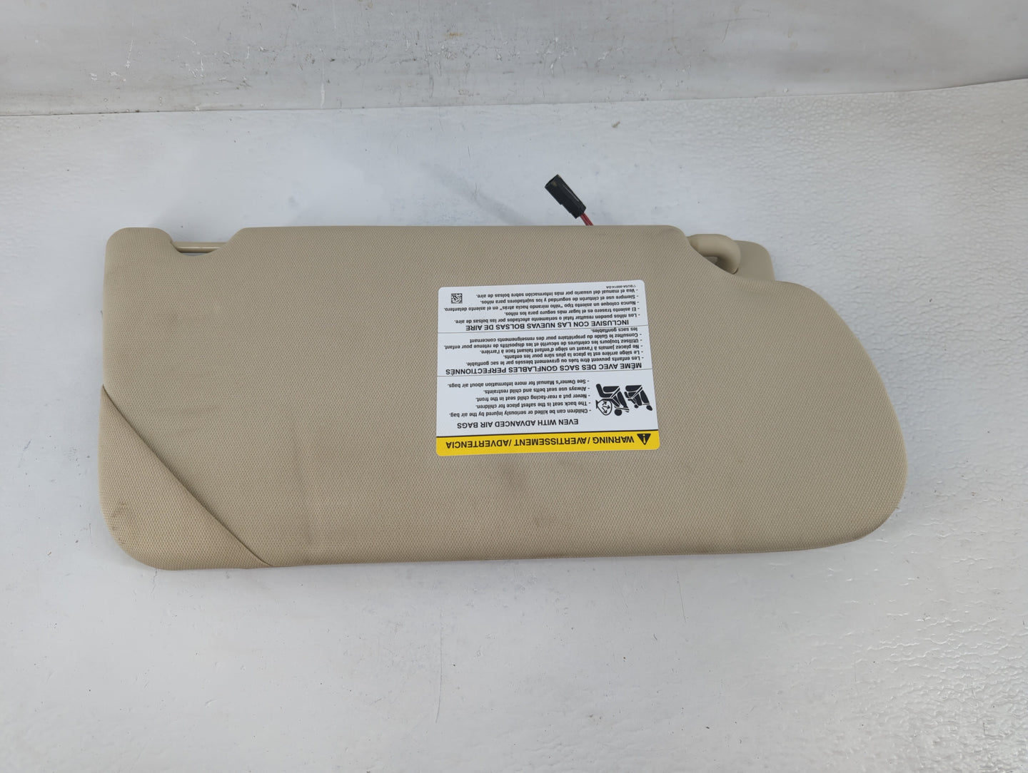 2013-2019 Ford Flex Sun Visor Shade Replacement Driver Left Mirror Fits Fits 2013 2014 2015 2016 2017 2018 2019 OEM Used Aut