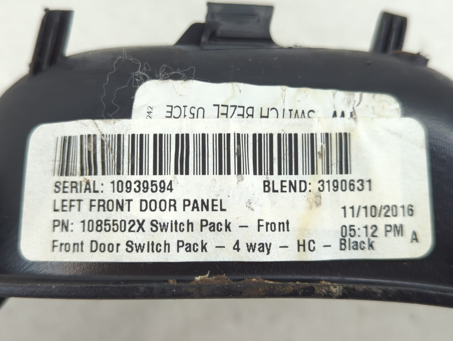 2012-2018 Ford Focus Master Power Window Switch Replacement Driver Side Left P/N:1085502X Fits OEM Used Auto Parts - Oemused