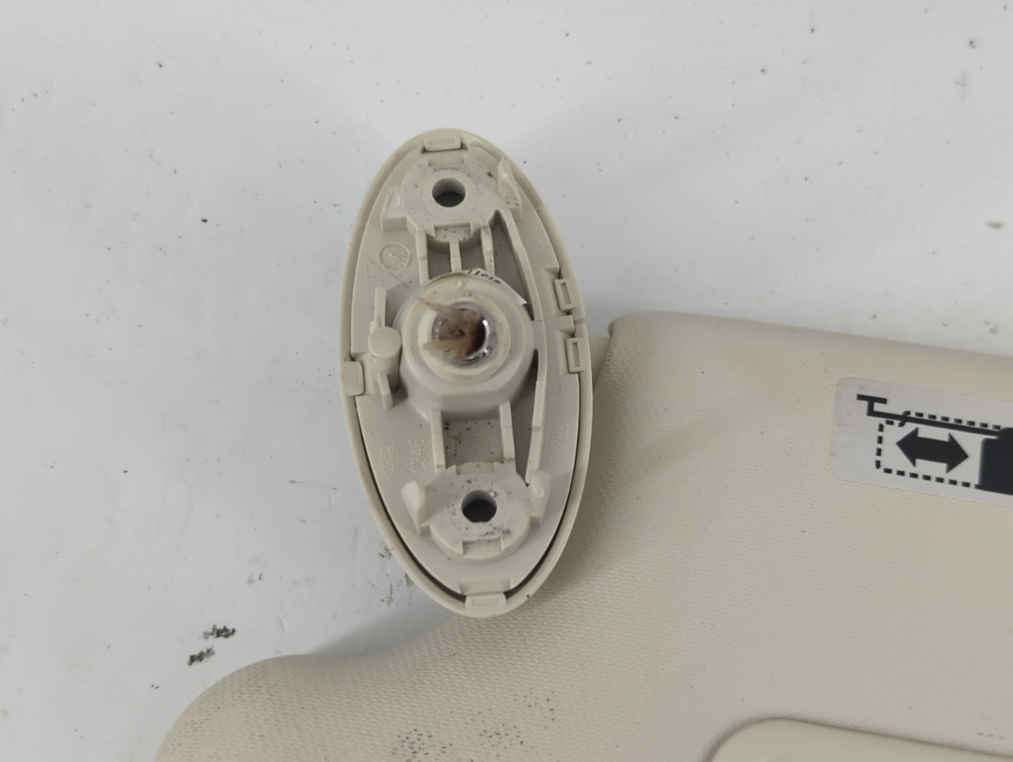 2013-2018 Ford Focus Sun Visor Shade Replacement Driver Left Mirror Fits Fits 2013 2014 2015 2016 2017 2018 OEM Used Auto Pa