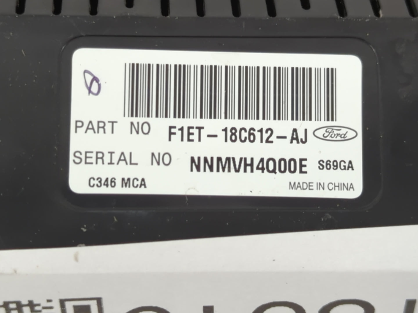 2015-2018 Ford Focus Climate Control Module Temperature AC/Heater Replacement P/N:F1ET-18C612-AJ Fits Fits 2015 2016 2017 20