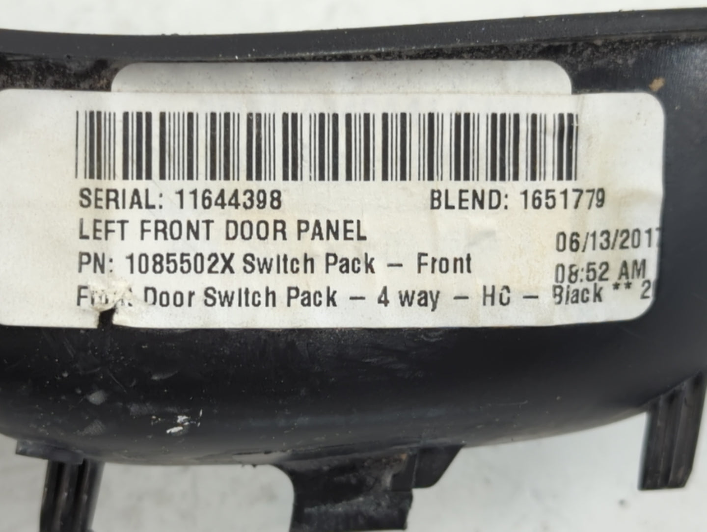 2012-2018 Ford Focus Master Power Window Switch Replacement Driver Side Left P/N:1085502X Fits OEM Used Auto Parts - Oemused