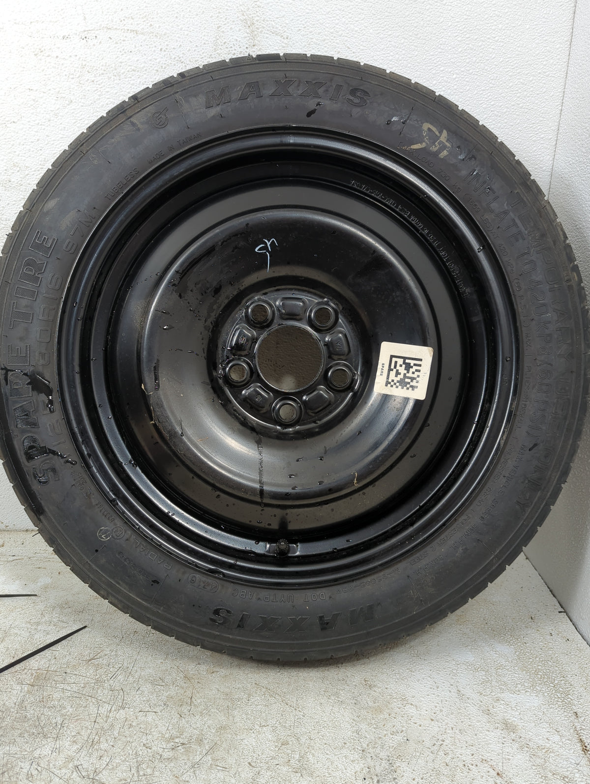 2012-2018 Ford Focus Spare Donut Tire Wheel Rim Oem 1157688 - Oemusedautoparts1.com