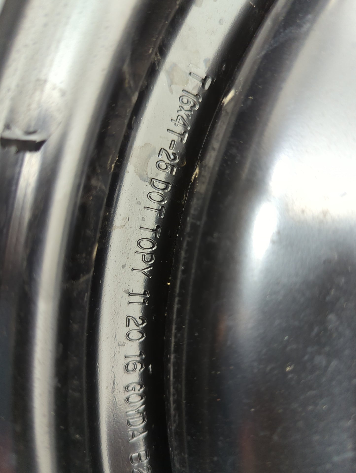 2012-2018 Ford Focus Spare Donut Tire Wheel Rim Oem 1157688 - Oemusedautoparts1.com
