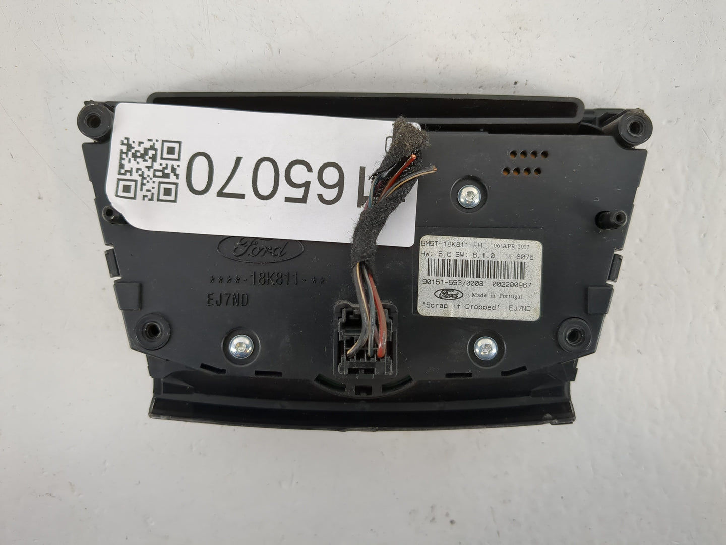 2012-2018 Ford Focus Radio Control Panel - Oemusedautoparts1.com