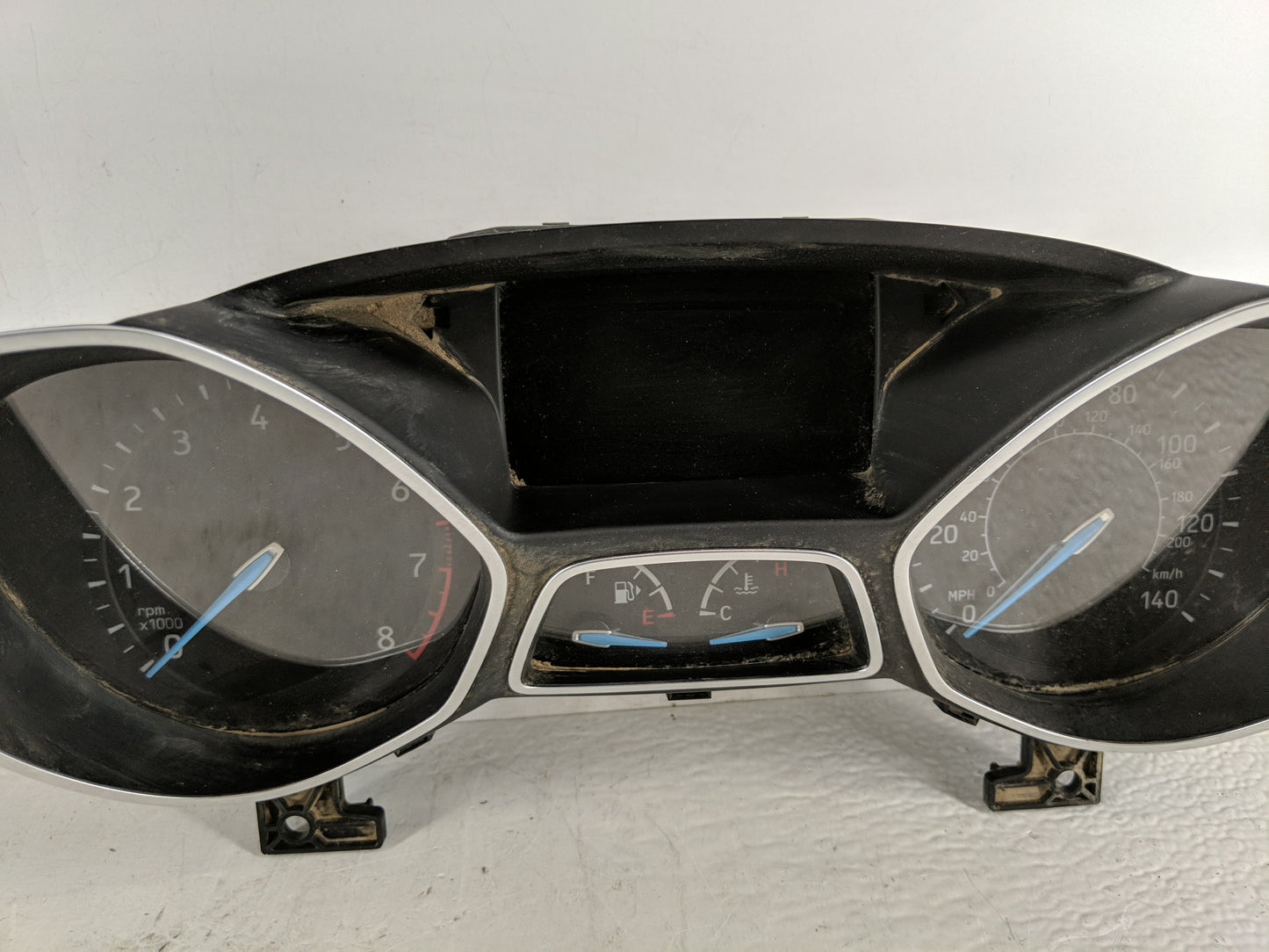 2017-2018 Ford Focus Instrument Cluster Speedometer Gauges P/N:F1ET-10849-CTN Fits Fits 2017 2018 OEM Used Auto Parts - Oemu