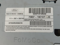 2017-2018 Ford Focus Radio AM FM Cd Player Receiver Replacement P/N:FM5T-19C107-JG Fits Fits 2017 2018 OEM Used Auto Parts -