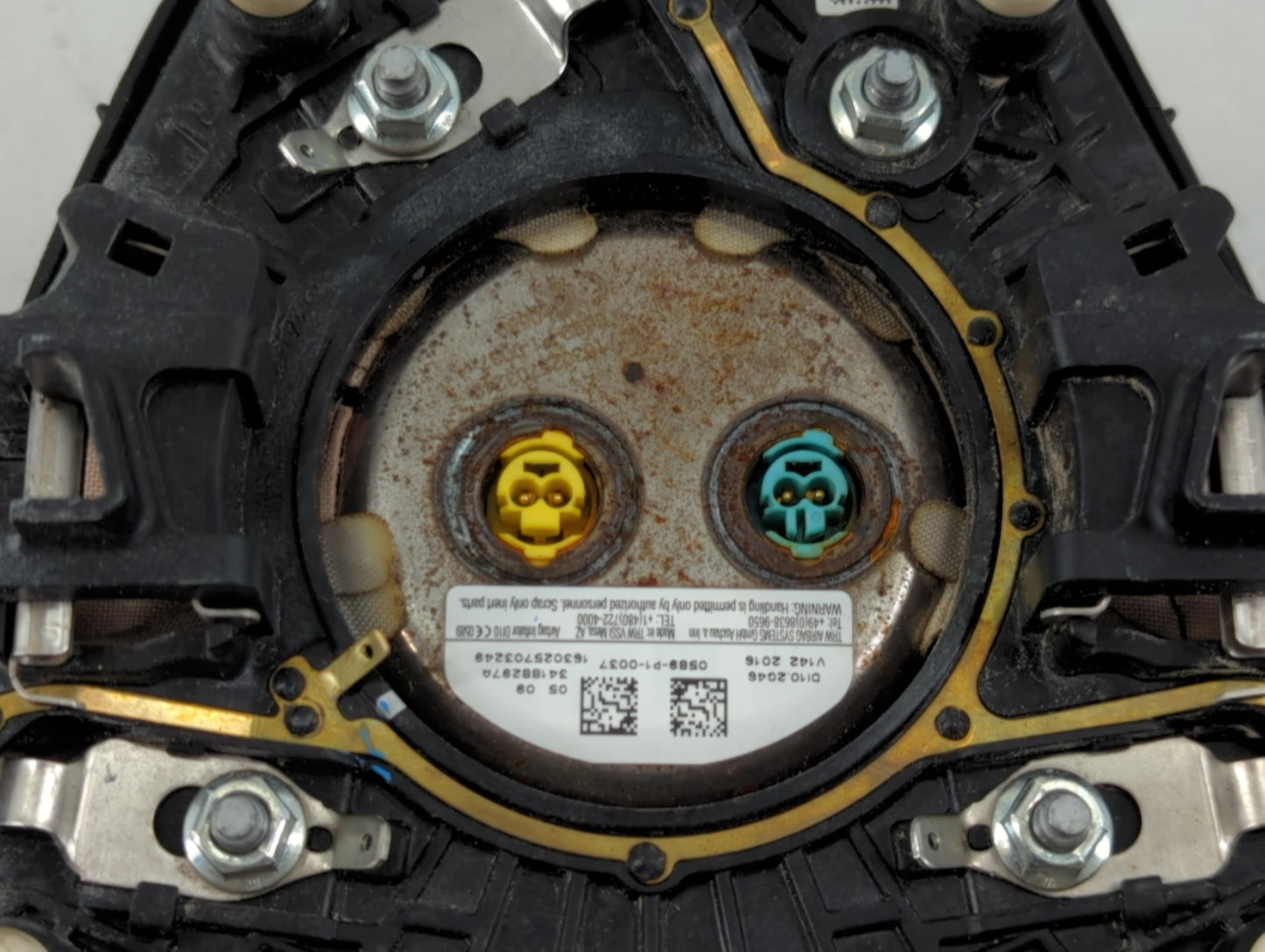 2014-2018 Ford Focus Air Bag Driver Left Steering Wheel Mounted P/N:34188297A Fits Fits 2014 2015 2016 2017 2018 OEM Used Au
