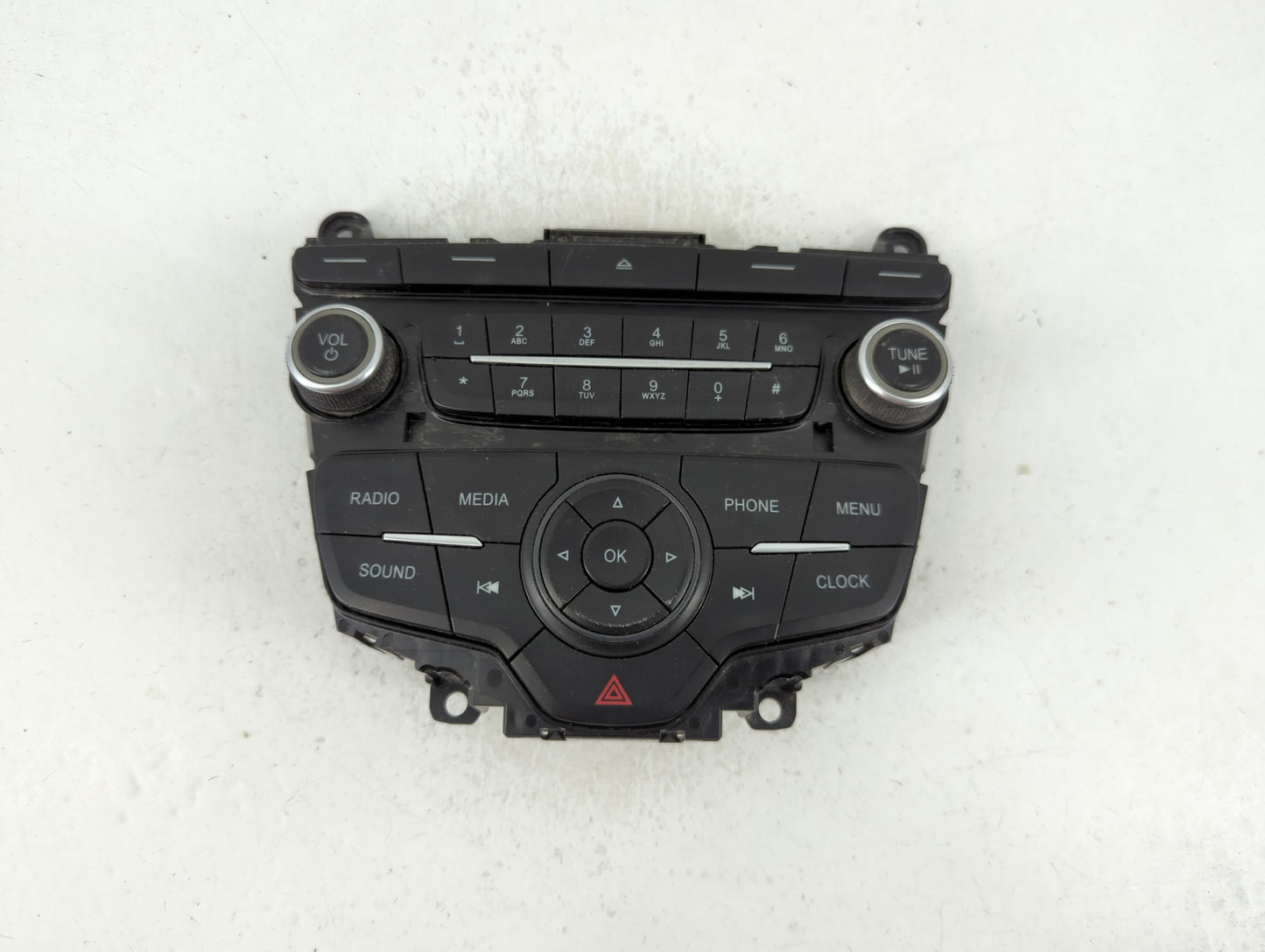 2016-2018 Ford Focus Radio AM FM Cd Player Receiver Replacement P/N:F1ET 18K811 LD 17011887-01 Fits Fits 2016 2017 2018 OEM 
