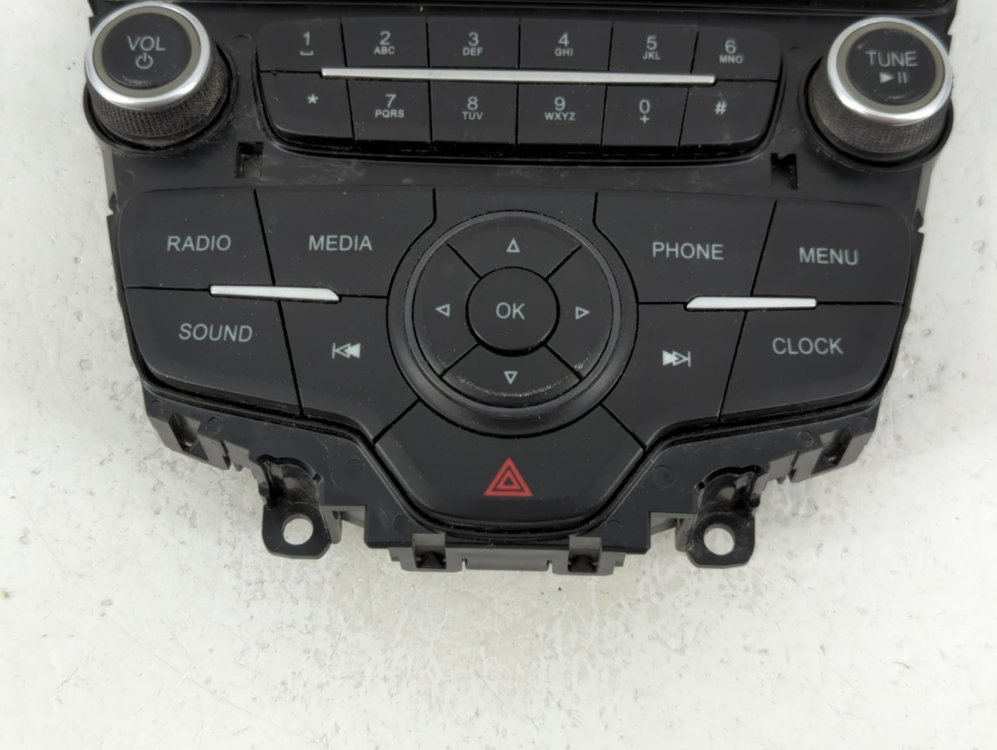 2016-2018 Ford Focus Radio AM FM Cd Player Receiver Replacement P/N:F1ET 18K811 LD 17011887-01 Fits Fits 2016 2017 2018 OEM 