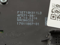 2016-2018 Ford Focus Radio AM FM Cd Player Receiver Replacement P/N:F1ET 18K811 LD 17011887-01 Fits Fits 2016 2017 2018 OEM 