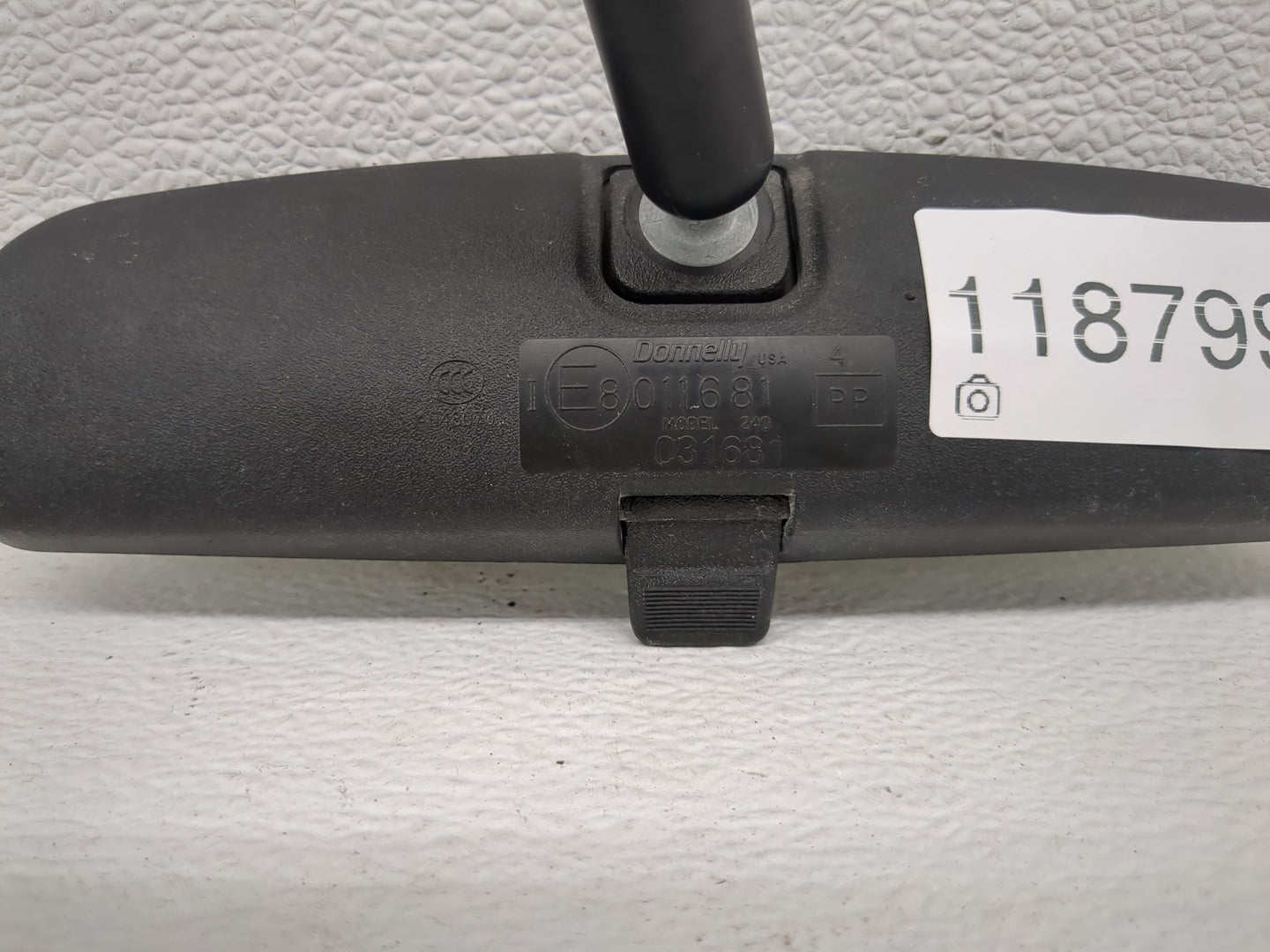 2010-2018 Ford Focus Interior Rear View Mirror Replacement OEM P/N:E8011681 Fits OEM Used Auto Parts - Oemusedautoparts1.com