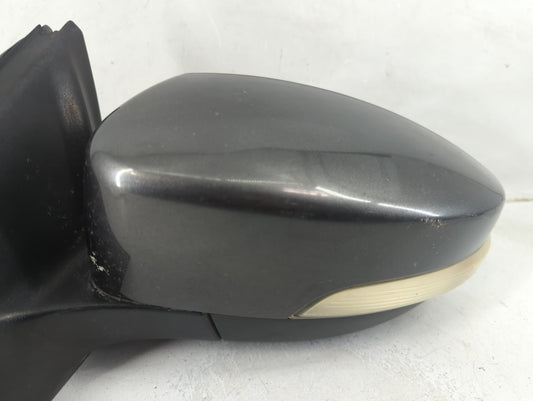 2015-2018 Ford Focus Driver Left Side View Manual Door Mirror Dark Gray