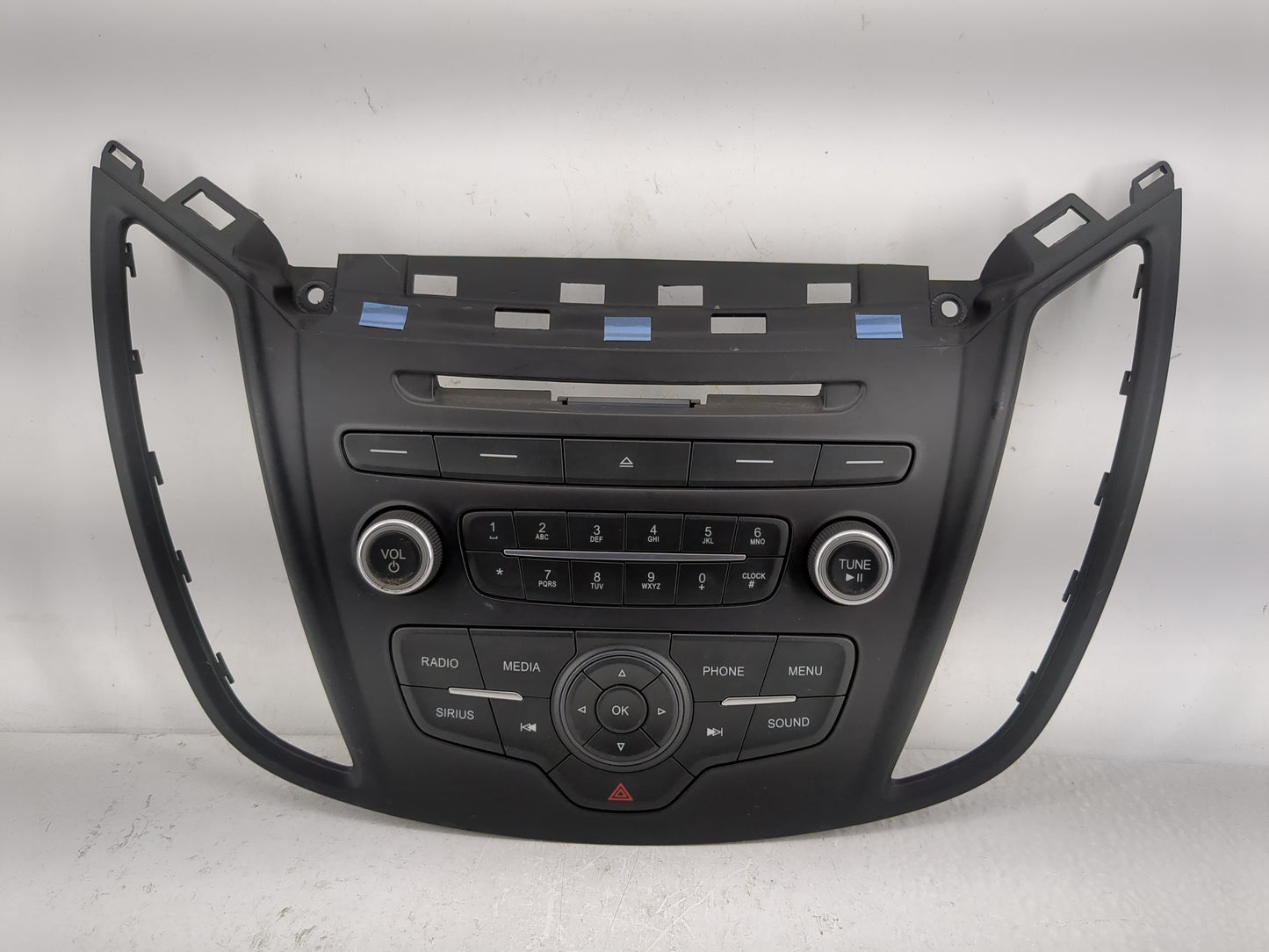 2015-2018 Ford Focus Radio AM FM Cd Player Receiver Replacement P/N:17011886-01 F1ET18K811KD Fits Fits 2015 2016 2017 2018 2