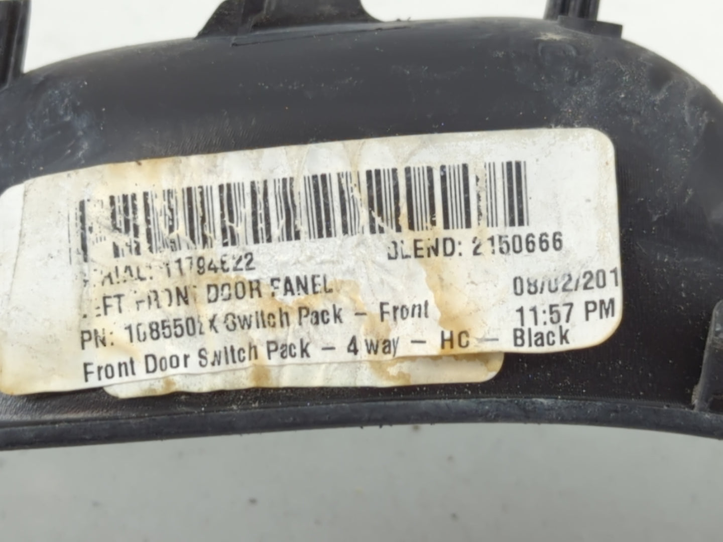 2015-2018 Ford Focus Master Power Window Switch Replacement Driver Side Left P/N:1085502X Fits OEM Used Auto Parts - Oemused