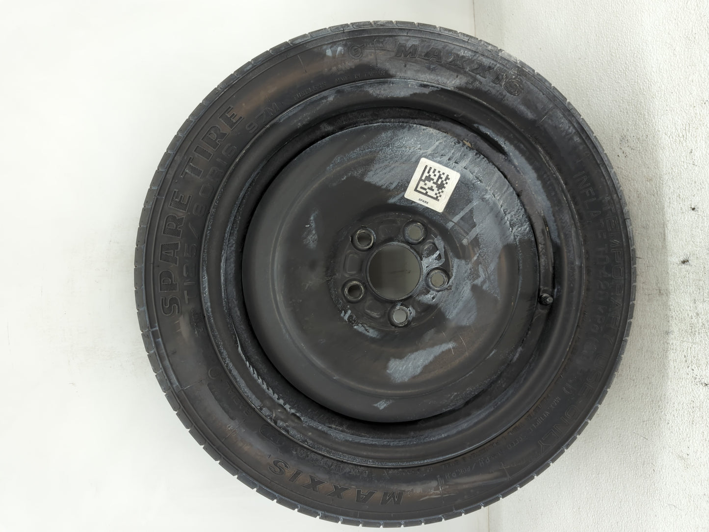2012-2018 Ford Focus Spare Donut Tire Wheel Rim Oem - Oemusedautoparts1.com