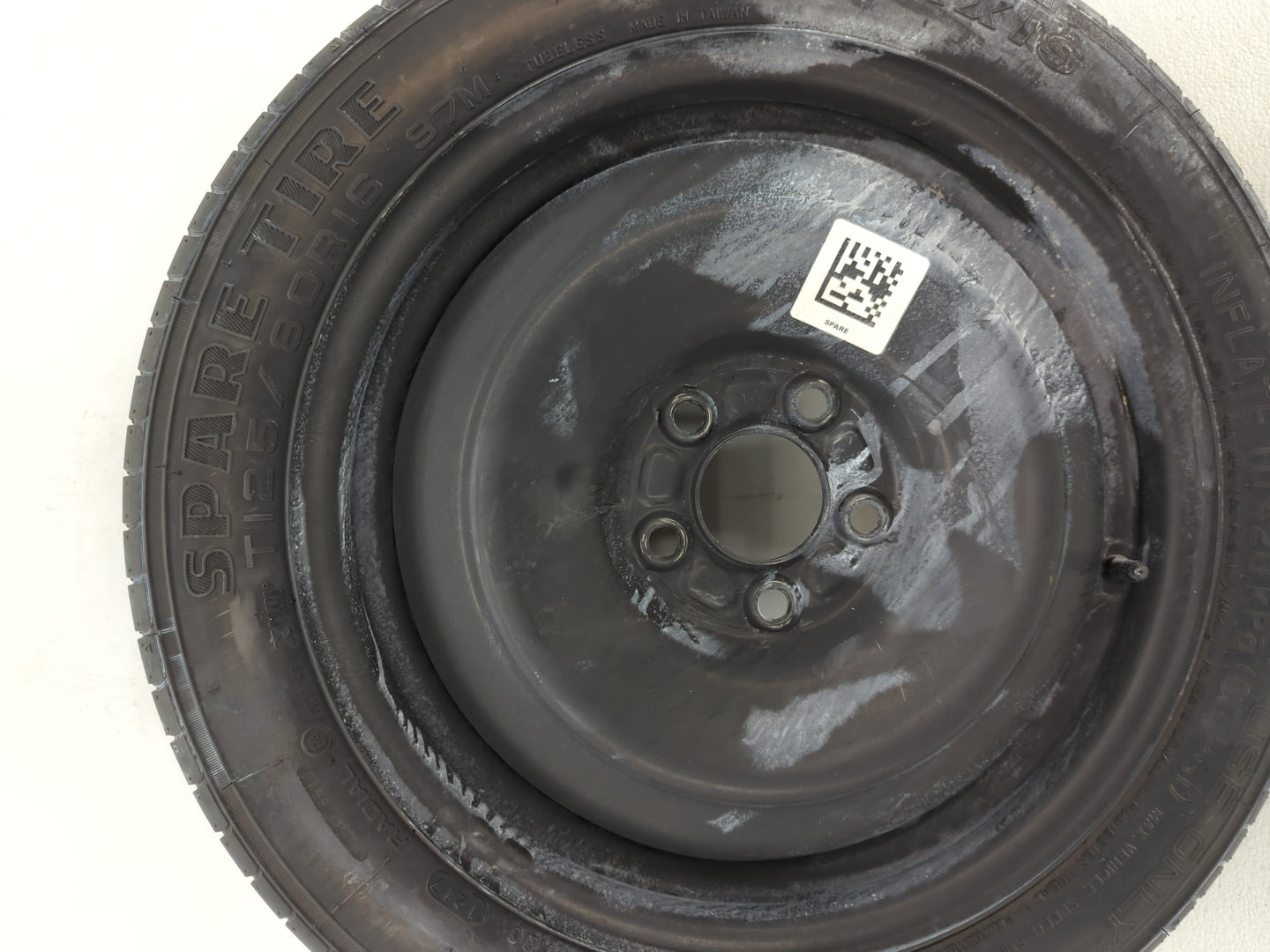 2012-2018 Ford Focus Spare Donut Tire Wheel Rim Oem - Oemusedautoparts1.com