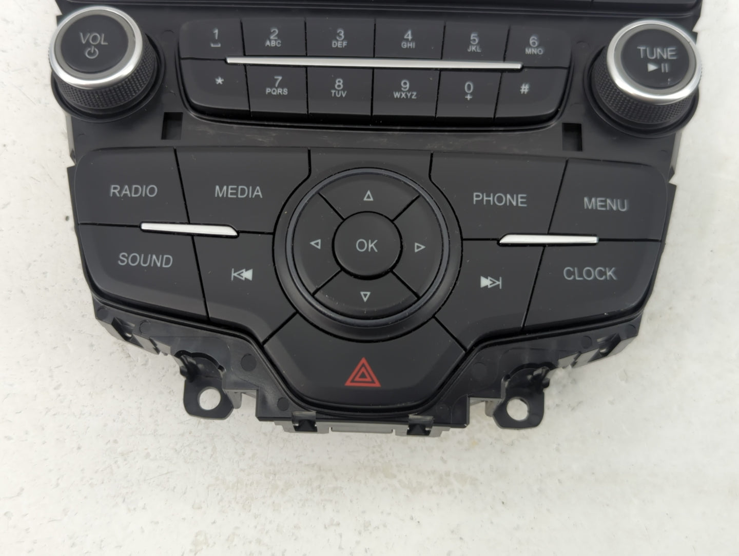 2015-2018 Ford Focus Radio AM FM Cd Player Receiver Replacement P/N:F1ET18K811LD Fits Fits 2015 2016 2017 2018 2019 OEM Used