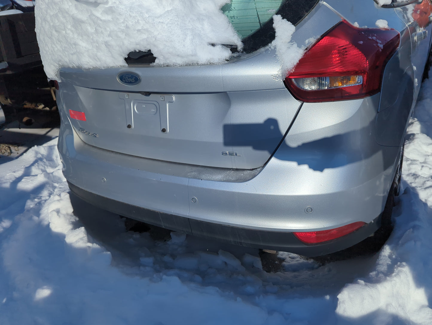 2015-2018 Ford Focus Rear Bumper Assembly Oem - Oemusedautoparts1.com